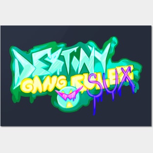 Destiny Gang sux!  Adventure Time / Fionna and Cake fan art Posters and Art